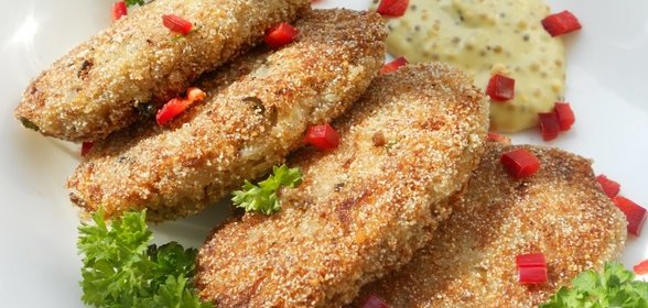 Котлеты из рыбной консервы