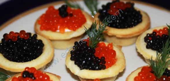 Королевская закуска в тарталетках