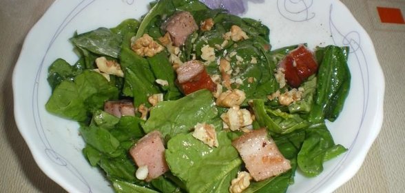 Салат из шпината (голландский)