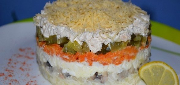 Салат Мельник