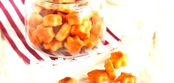 Сырные крекеры с васаби