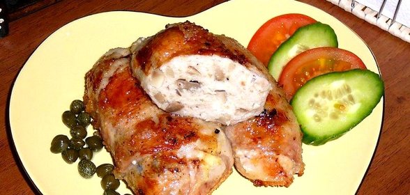 Колбаски из курицы