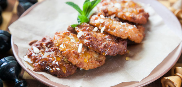 Овсяно-творожное печенье