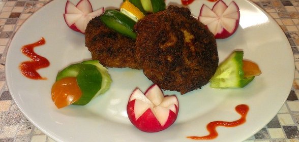 Куриные котлеты в тайском стиле