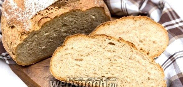 Пшенично-ржаной хлеб на кефире