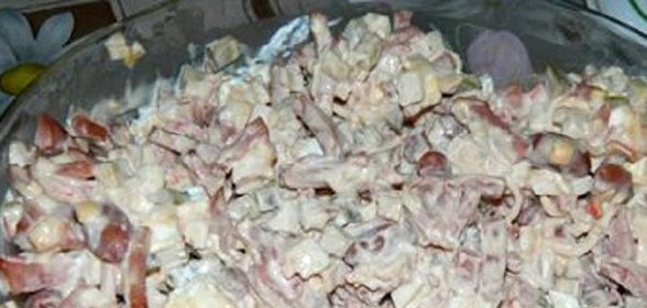 Салат с брынзой