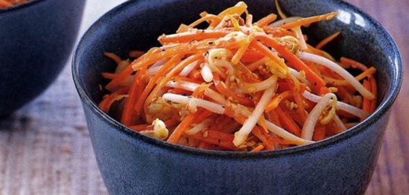 Морковно-имбирный салат
