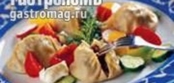 Огурджалинские манты (с рыбой)