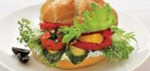 Овощной гамбургер