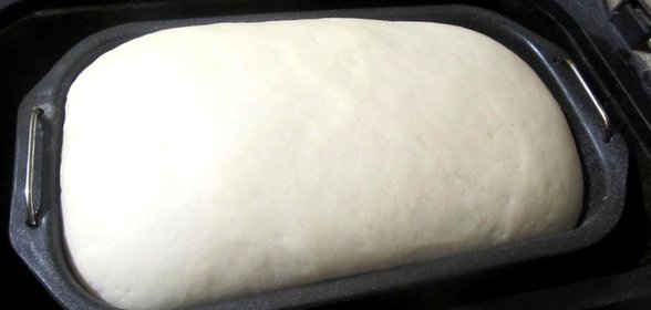 Дрожжевое тесто для хлебопечки