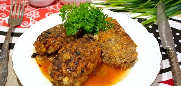 Ленивые голубцы с капустой и фаршем