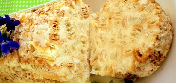 Слоеный рулет «Полено»