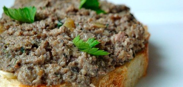 Паштет из грибов постный