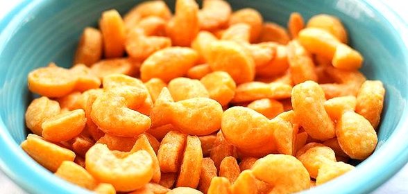 Сырные крекеры-рыбки