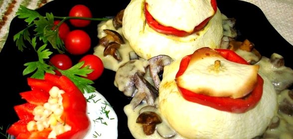 Патиссоны фаршированные