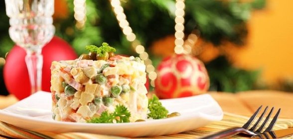 Пять оригинальных салатов к Новому году