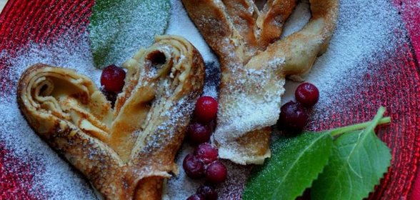 Сливочные блинчики на желтках