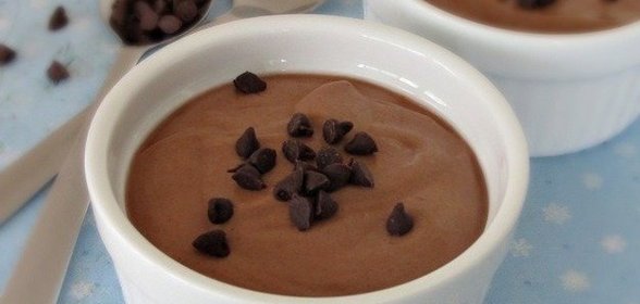 Простой шоколадный мусс с рикоттой