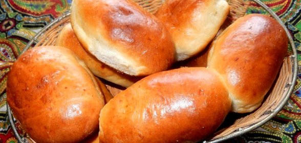 Пирожки из холодного дрожжевого теста