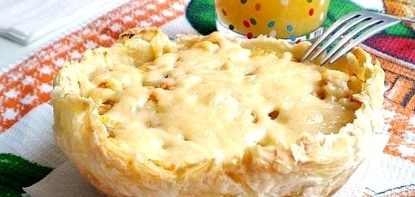 Слойки с рыбой