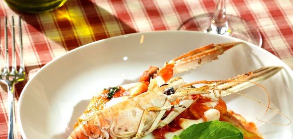 Лазанья Frutti di Mare со шпинатом