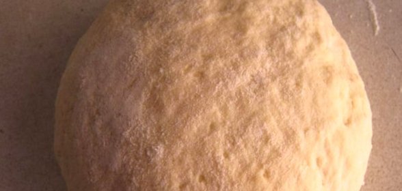 Бездрожжевое тесто для пиццы