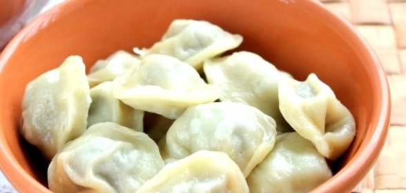 Пельмени в мультиварке на пару