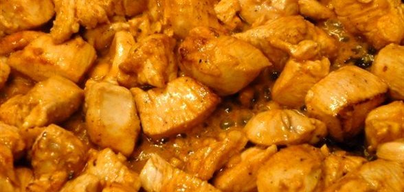 Куриное филе с лимонным соусом