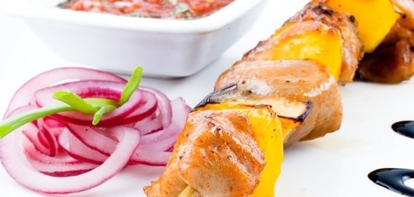Шашлык из форели