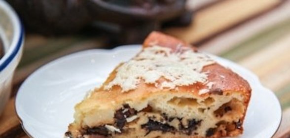 Пирог с маслятами