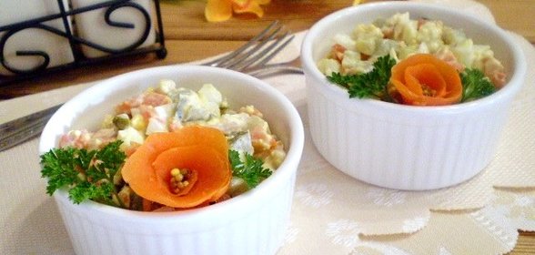 Салат к рису