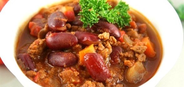 Чили кон карне с тыквой