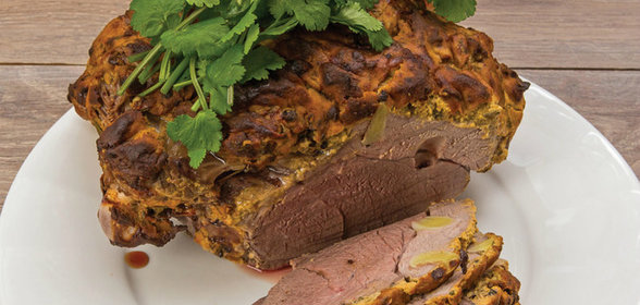 Баранья нога для новогоднего стола