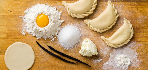 Вареники с творогом