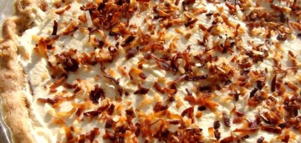 Простой кокосовый пирог