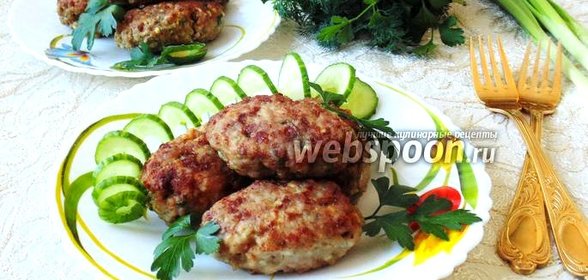 Котлеты из куриных желудков