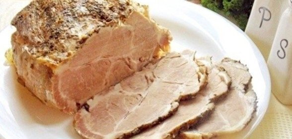 Буженина отварная