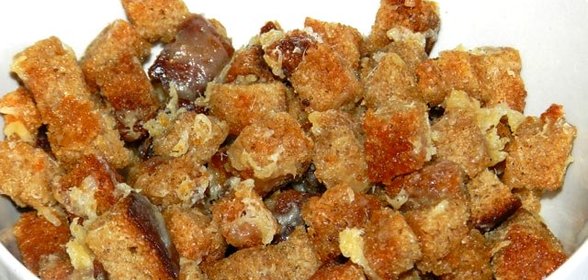 Сухари в микроволновке