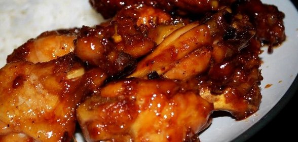Курица с кока-колой