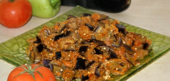 Рагу из баклажанов