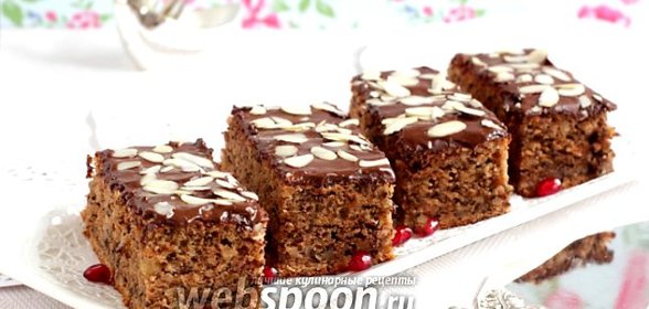 Тыквенный пирог с орехами