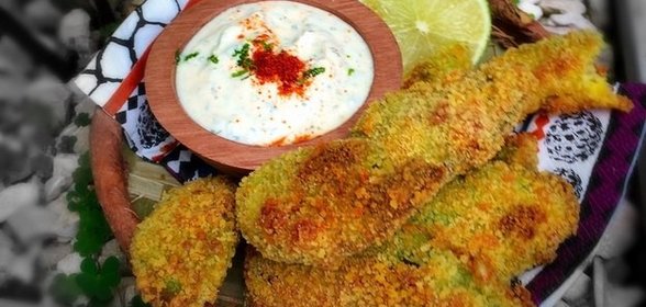 Авокадо в панировке