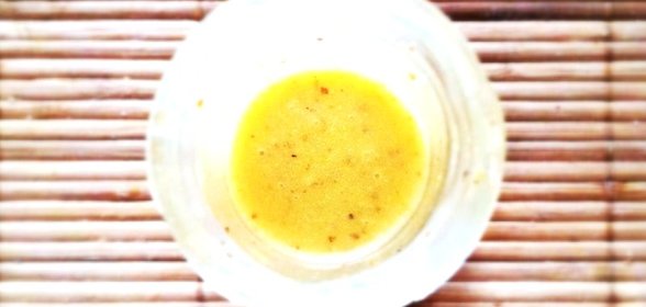 Горчичная заправка для салата