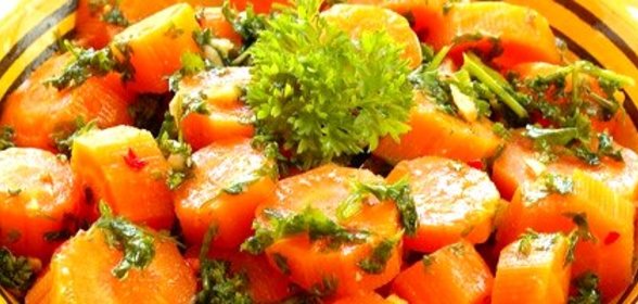 Морковь по-английски