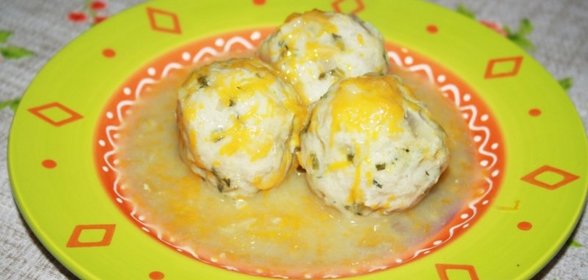 Индюшиные тефтели в молочной подливе (диета №5)