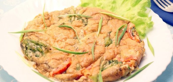 Омлет в духовке