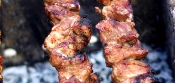 Шашлык из баранины по-азербайджански