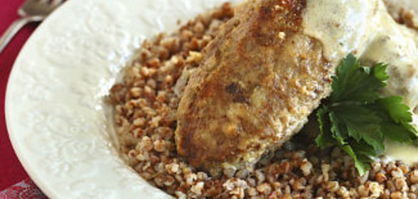 Зразы из телятины с грибами и сыром в мультиварке