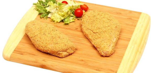 Шницель из грудки