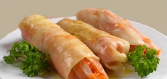Голубцы с морковкой по-корейски